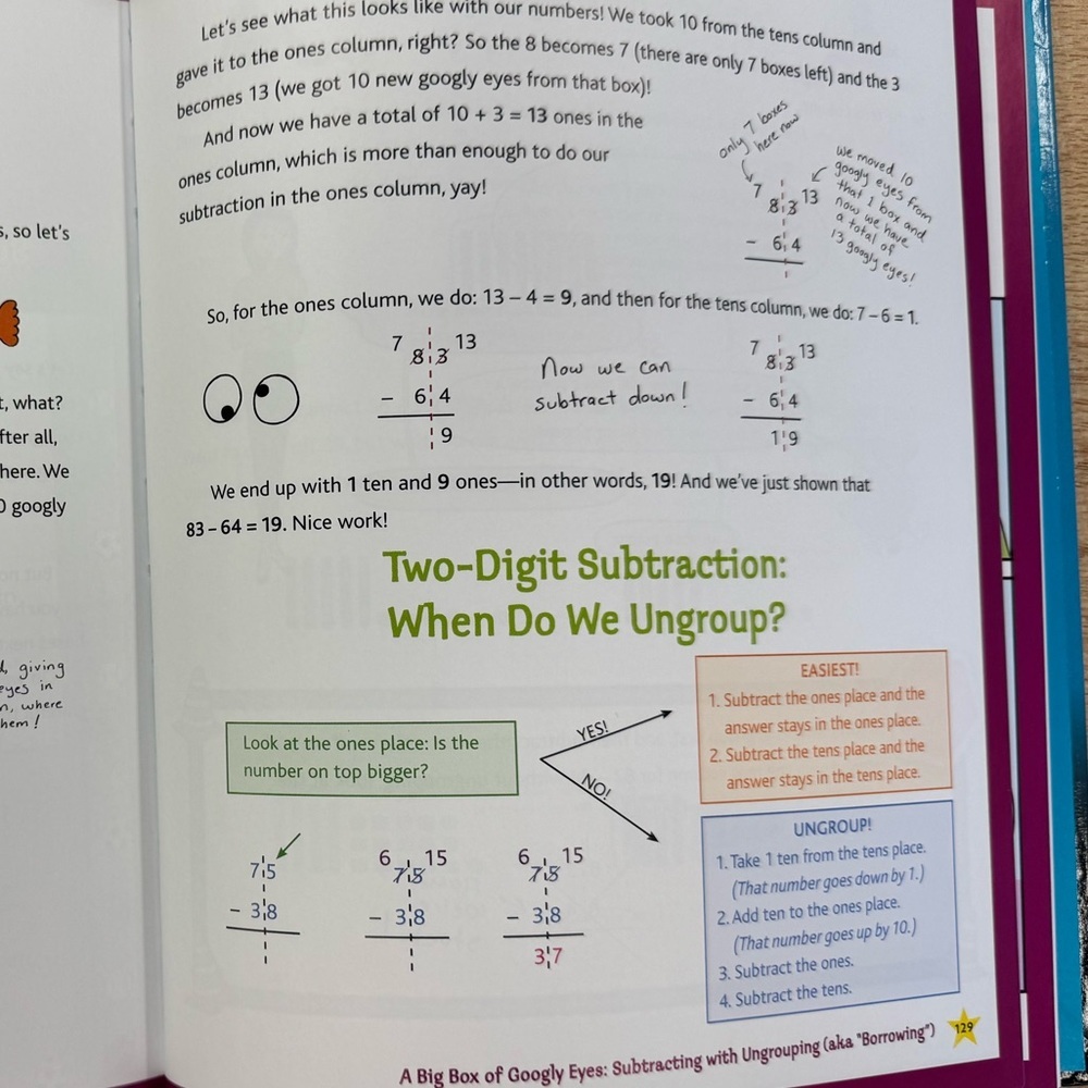 Do Not Open This Math Hardcover Kid Book Addition & Subtraction Methods - Picture 5 of 8